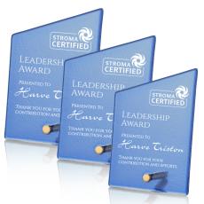 Product Image of Atchison Blue Slant Award - Gold