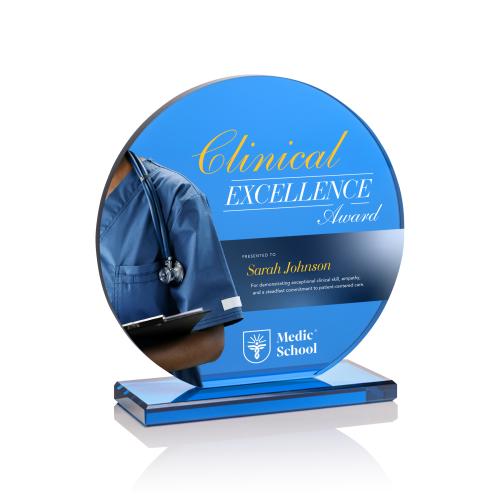 Recognition Awards - Crystal Awards - Dunlow VividPrint&trade; Award