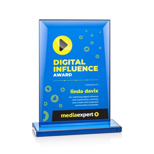 Recognition Awards - Crystal Awards - Martello VividPrint&trade; Award