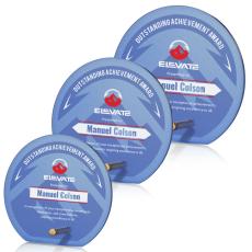 Atchison Blue Circle VividPrint Award -  Gold - Circle Awards