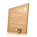 Atchison Russet Slant Award - Gold