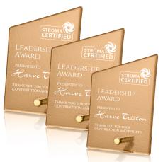 Atchison Russet Slant Award - Gold - Shop by Recipient