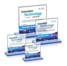 Sahara VividPrint Award - Sky Blue - Square Awards