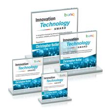 Sahara VividPrint Award - White - Square Awards