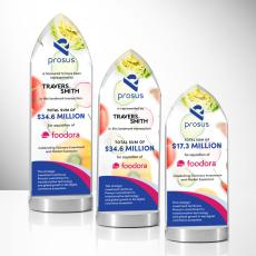 Oakburn VividPrint Award - Metal & Crystal Awards