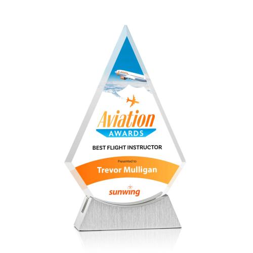 Recognition Awards - Crystal Awards - Wroxton VividPrint&trade; Award