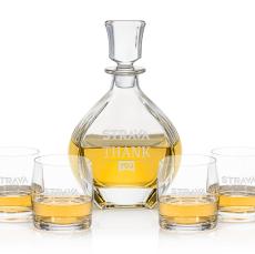 Oakville Decanter & Valemount OTR Set - Barware Gift Sets