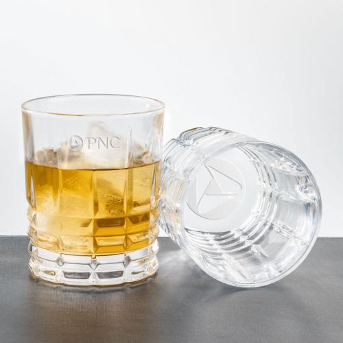 Corporate Gifts - Barware - On the Rocks Tumblers & Glasses - Fortino On-the-Rocks - 10.5oz