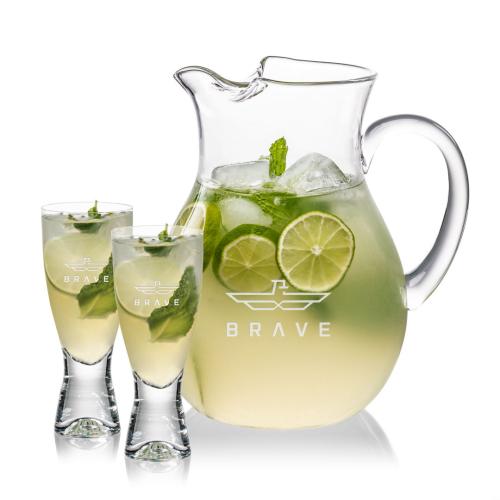Corporate Gifts - Barware - Glasses Sets - Montclair Pitcher & Bastien Cocktail Set