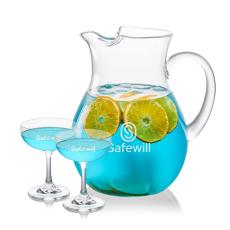 Montclair Pitcher & Mauritius Cocktail Set - Barware