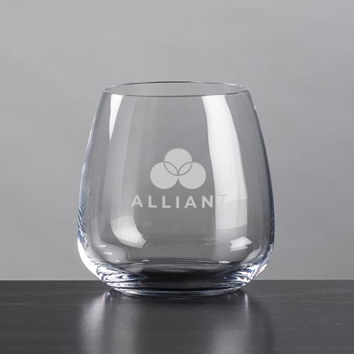 Corporate Gifts - Barware - On the Rocks Tumblers & Glasses - Hogarth OTR - Deep Etch