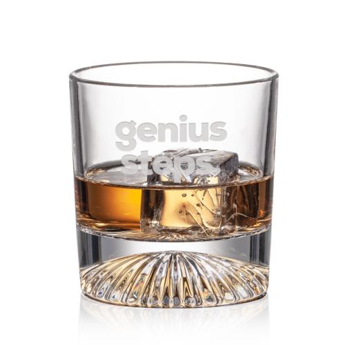 Corporate Gifts - Barware - On the Rocks Tumblers & Glasses - Romford OTR - Deep Etch