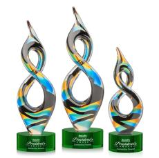 Cosenzo Award on Marvel Base - Green - New Items