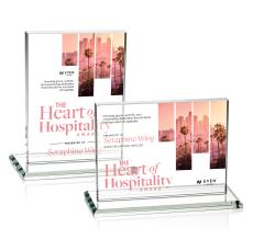 Emperor VividPrint Award - Starfire (Horiz) - Crystal Awards