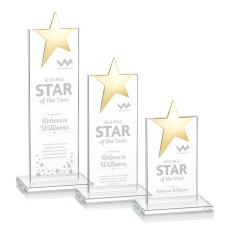 Bryanston Gold Star Award - Clear - New Items