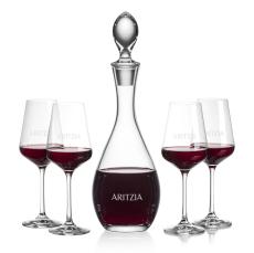 Malvern Decanter & Breckland Wine - Barware Gift Sets