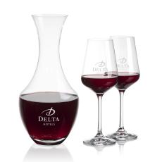 Oldham Carafe & Breckland Wine - Glasses Sets