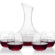Hampton Carafe & Redmond Stemless Wine - Carafes