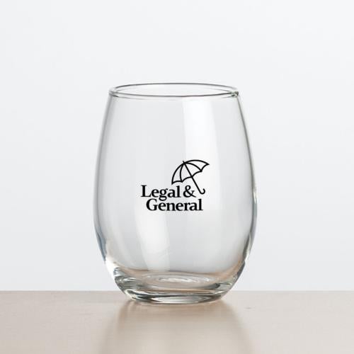 Corporate Gifts - Barware - Wine & Champagne - Wine Glasses - Stanford Stemless Wine - 9oz/15oz/21oz - Imprinted