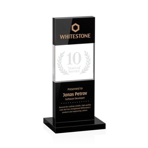 Recognition Awards - Crystal Awards - Basilia Award - Black