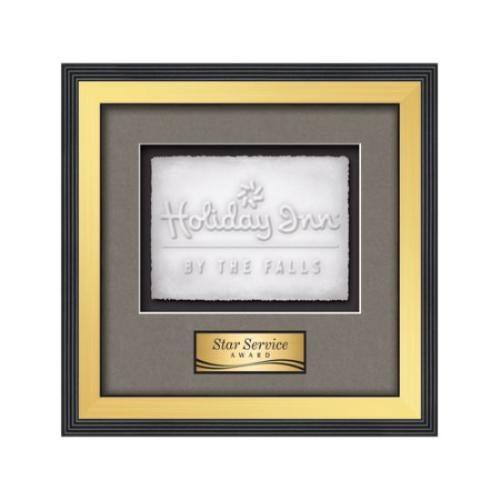 Plaque Awards - Framed Awards & Plaques - Jasper -  Gold