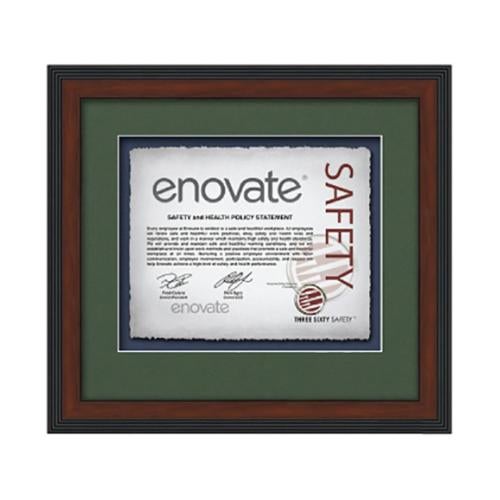 Plaque Awards - Framed Awards & Plaques - Jasper -  Dark Walnut
