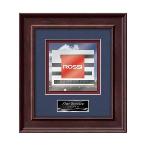 Plaque Awards - Framed Awards & Plaques - Calder - Mahogany 