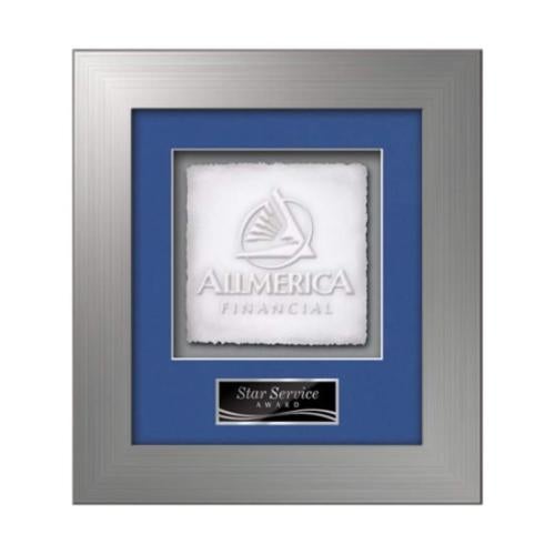 Plaque Awards - Framed Awards & Plaques - Premier -  Silver