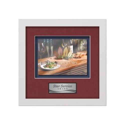 Primrose - White Plaque Awards - Framed Awards & Plaques - Primrose - White