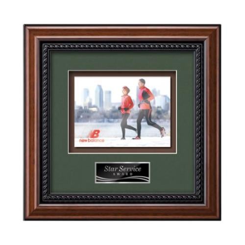 Plaque Awards - Framed Awards & Plaques - Deco - Walnut 