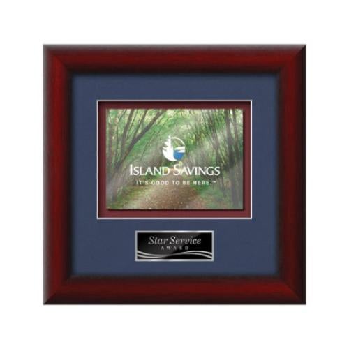 Plaque Awards - Framed Awards & Plaques - Eco - Mahogany 