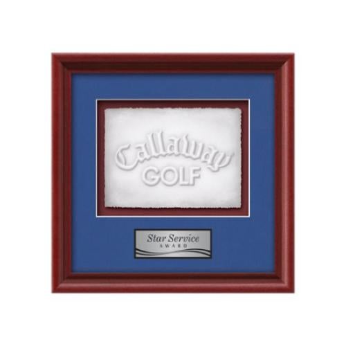 Plaque Awards - Framed Awards & Plaques - Raven -  Mahogany