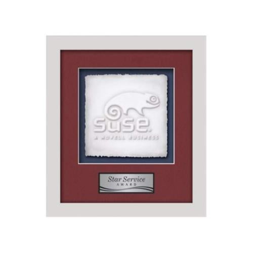 Plaque Awards - Framed Awards & Plaques - Primrose -  White