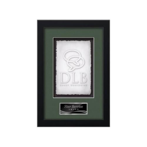 Primrose - Black Plaque Awards - Framed Awards & Plaques - Primrose - Black