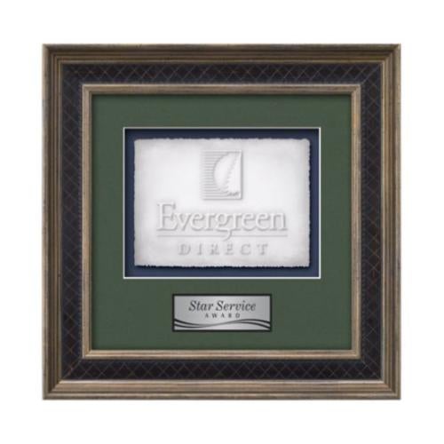 Tuscan - Rustic/Charcoal Plaque Awards - Framed Awards & Plaques - Tuscan - Rustic/Charcoal