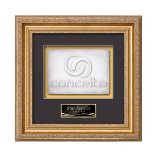Regal - Gold Plaque Awards - Framed Awards & Plaques - Regal - Gold