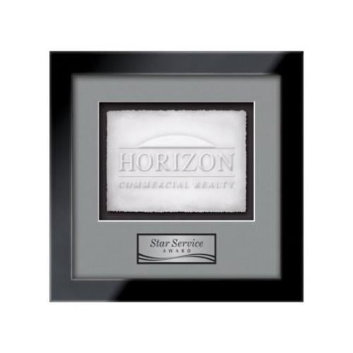 Eldridge - Gloss Black Plaque Awards - Framed Awards & Plaques - Eldridge - Gloss Black