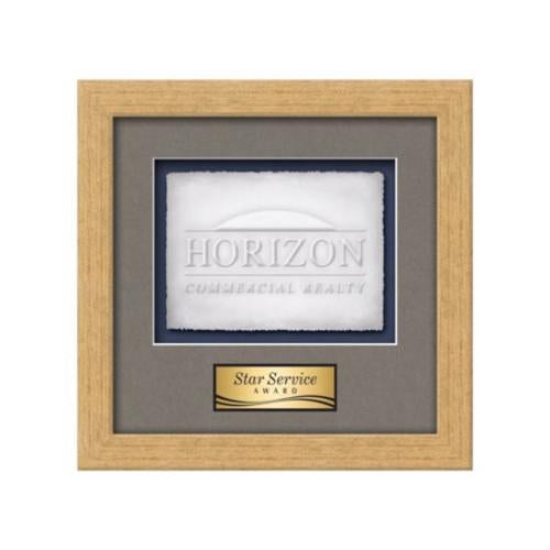 Eldridge - Antique Gold Plaque Awards - Framed Awards & Plaques - Eldridge - Antique Gold