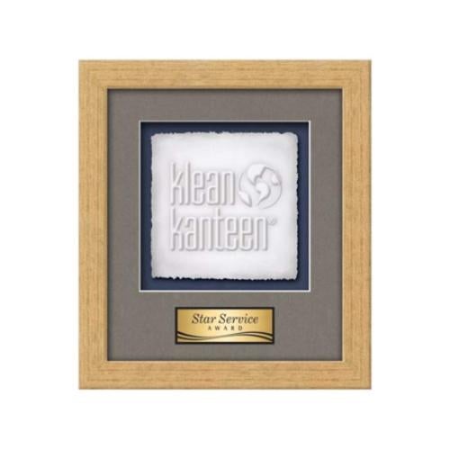 Plaque Awards - Framed Awards & Plaques - Eldridge -  Antique Gold