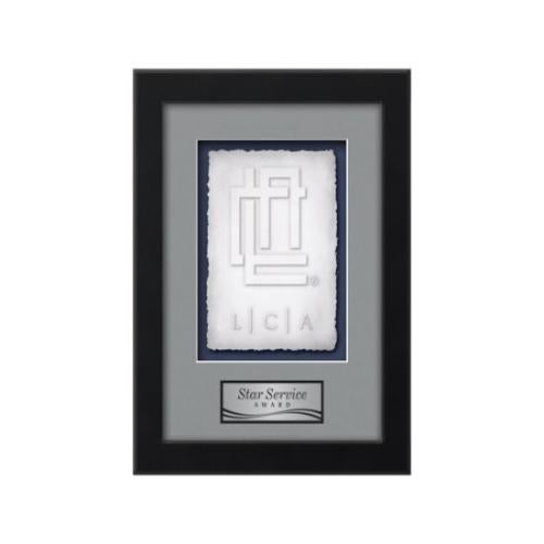 Eldridge - Satin Black Plaque Awards - Framed Awards & Plaques - Eldridge - Satin Black