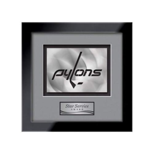 Eldridge Aquashape™ Award - Gloss Black Plaque Awards - Framed Awards & Plaques - Eldridge Aquashape™ Award - Gloss Black