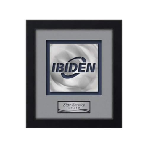 Plaque Awards - Framed Awards & Plaques - Eldridge Aquashape&trade; Award - Satin Black