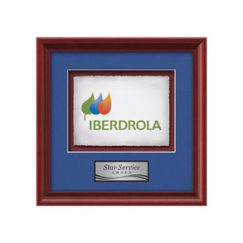 Plaque Awards - Framed Awards & Plaques - Raven -  Mahogany