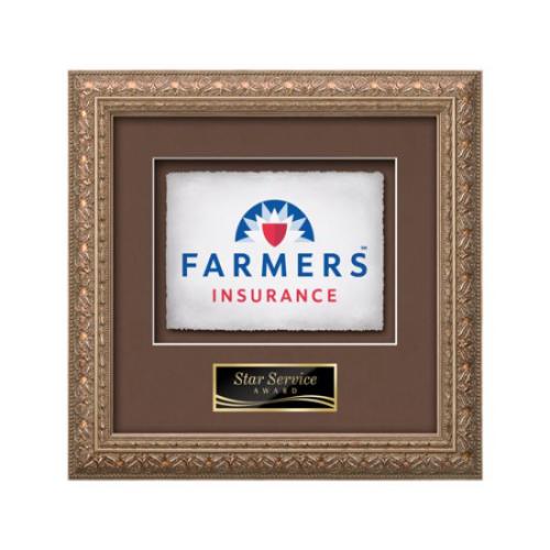 Plaque Awards - Framed Awards & Plaques - Romagna -  Silver