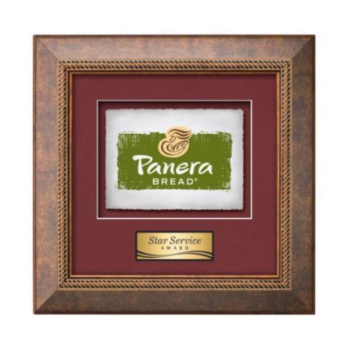 Plaque Awards - Framed Awards & Plaques - Lazio -  Bronze/Copper