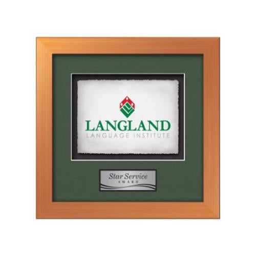 Plaque Awards - Framed Awards & Plaques - Eldridge -  Bronze