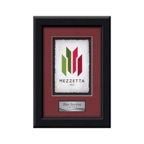 Plaque Awards - Framed Awards & Plaques - Myriad -  Black