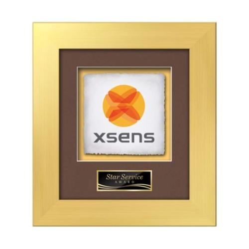 Premier - Gold Plaque Awards - Framed Awards & Plaques - Premier - Gold