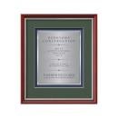 Baron Certificate TexEtch - Mahogany/Silver