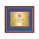 Baron Certificate TexEtch - Mahogany/Gold